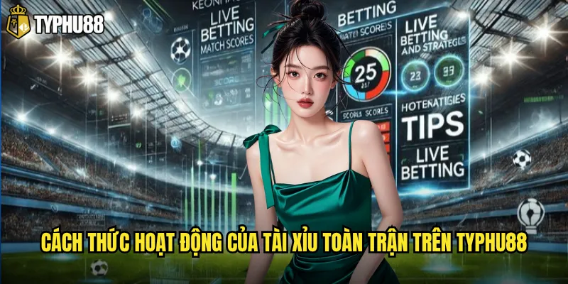 Cách thức hoạt động của tài xỉu toàn trận trên Typhu88